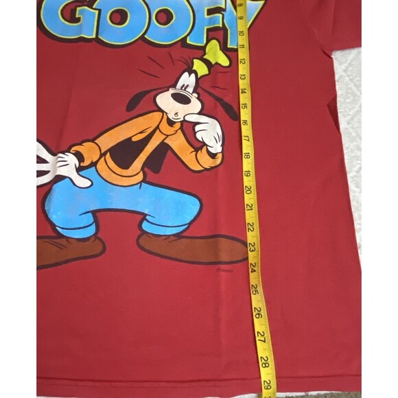 Vintage Disney Goofy Graphic Print Red Shirt Men’s Size Large - Picture 13 of 14